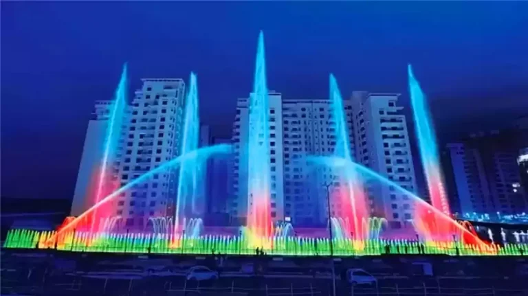 Adani Shantigram Floating Music Fountain, Ahmedabad, India3