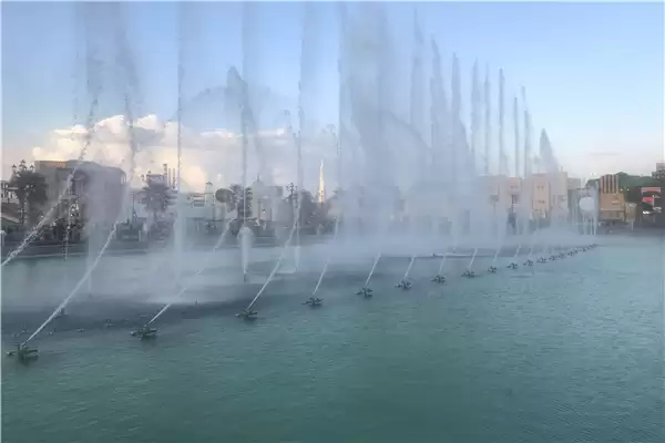 Digital Swing Music Fountain