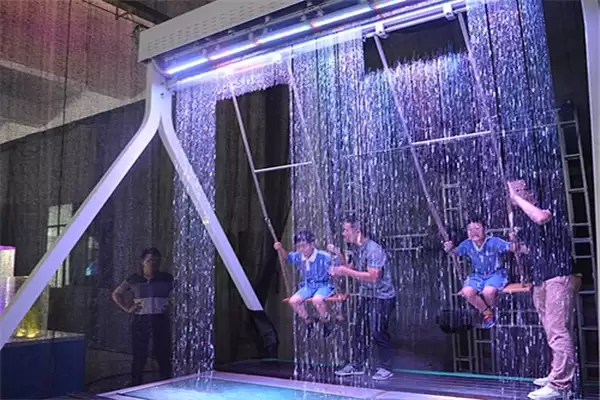 interactive water fountain