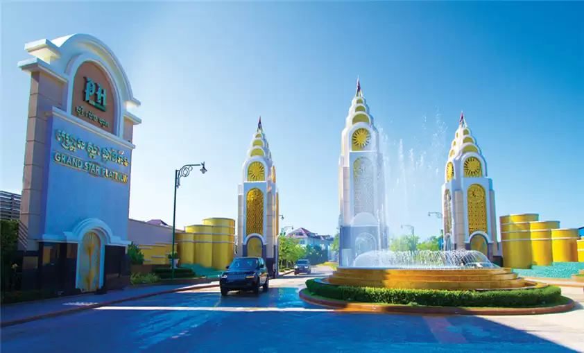 The Grand Star Platinum Water Dancing Fountain Project, Cambodia