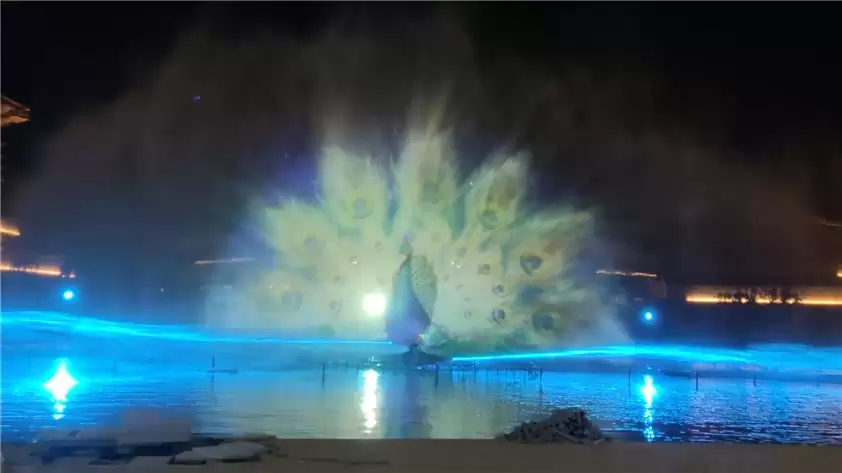 Fontaines musicales au Kazakhstan : un voyage à travers l'histoire et le design 10 Water Show With Laser And Water Screen Movie, Nanchang China, 20211