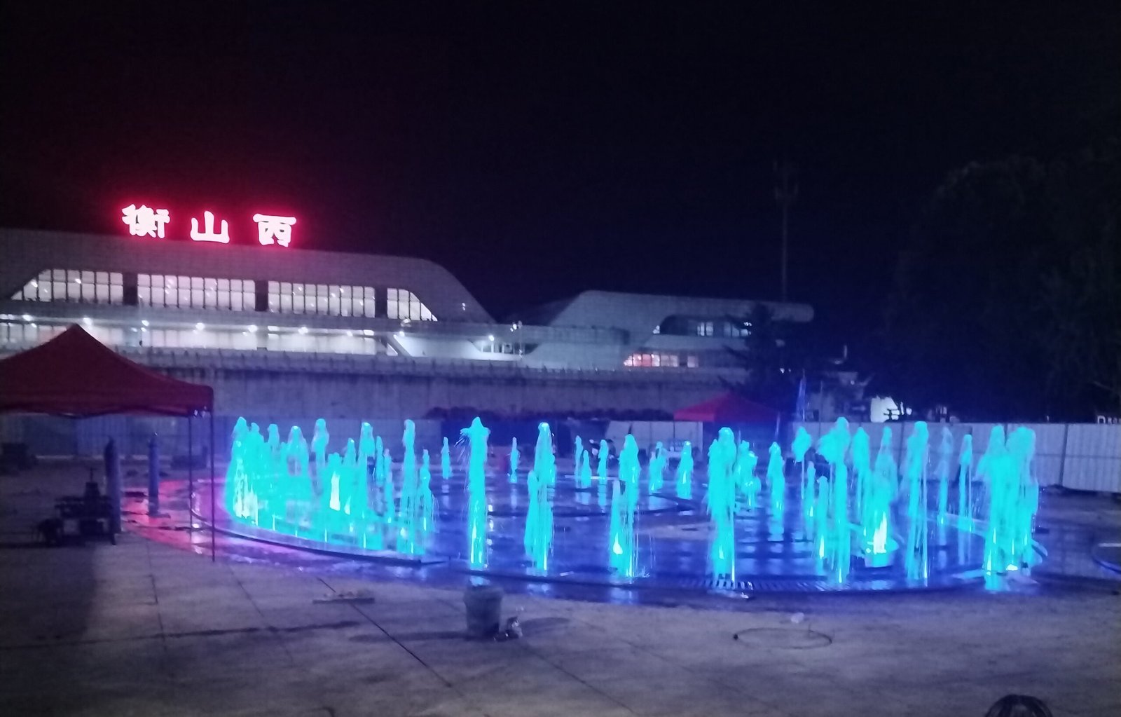 dry floor music fountain