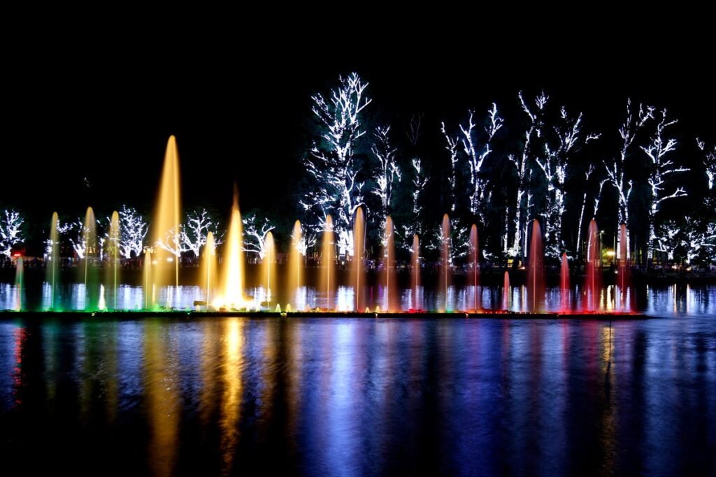 Fontaine dansante au Brésil : là où l’art, la technologie et la nature se rencontrent 2 musical dancing fountains