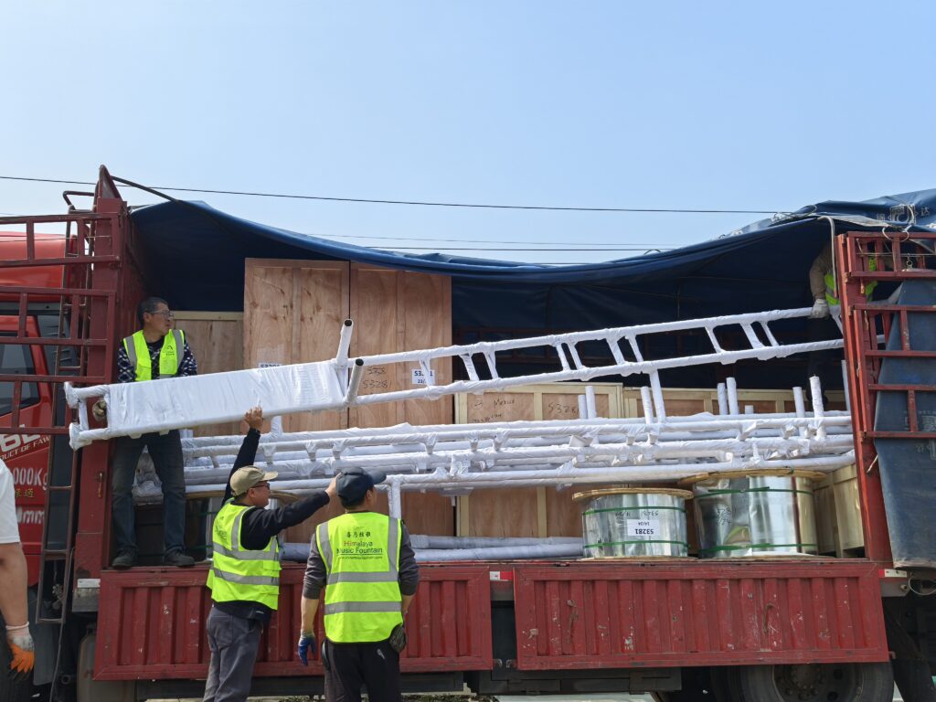 Water Screen Movie Fountain