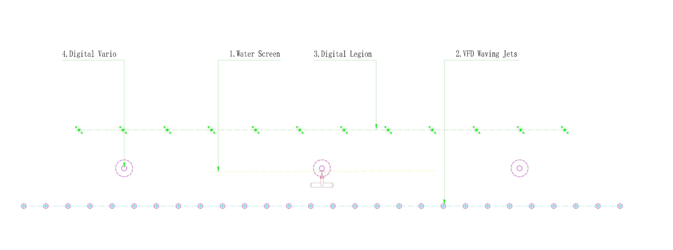Nouvelles 2 Water Screen Musical Fountain Mexico