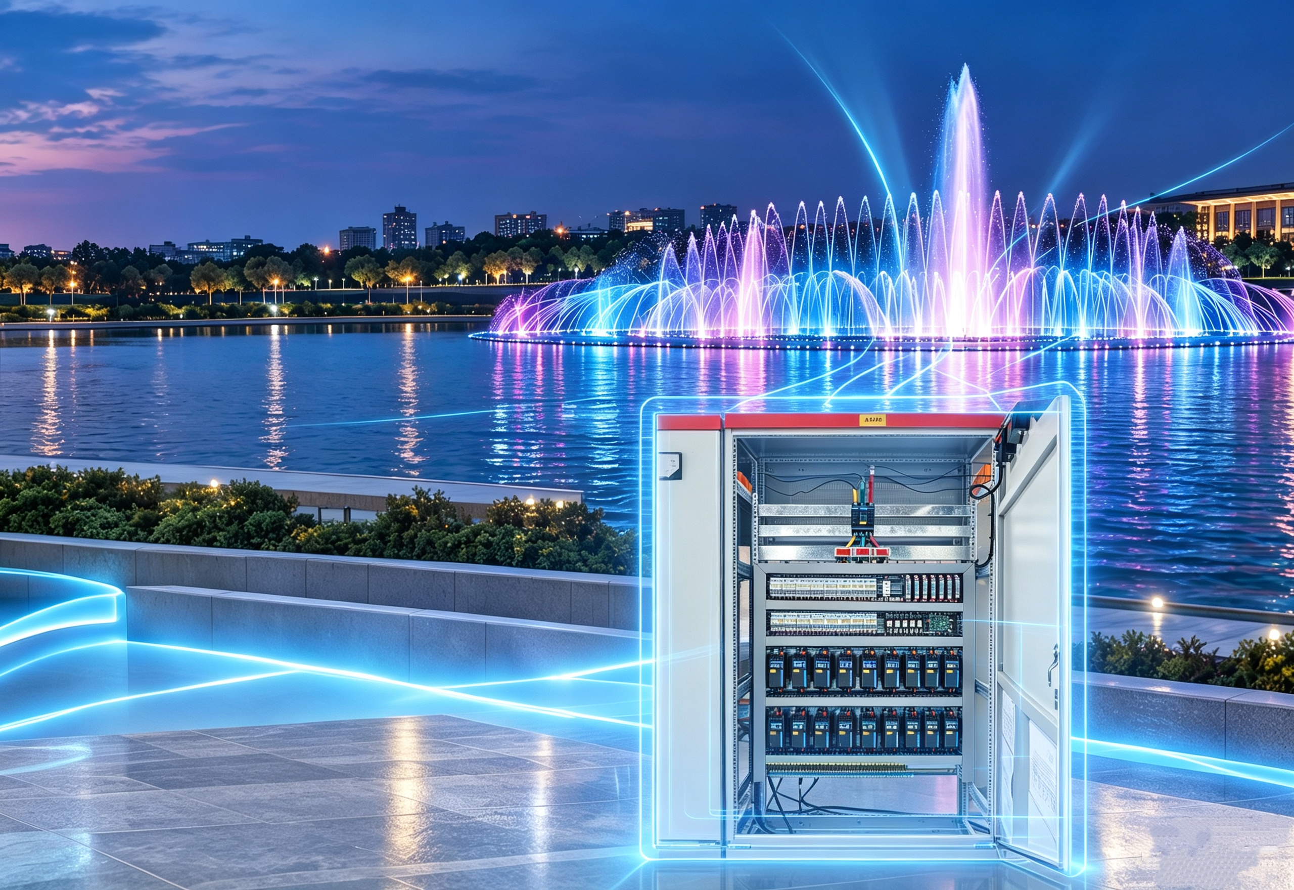 Nouvelles 1 music fountain frequency converter